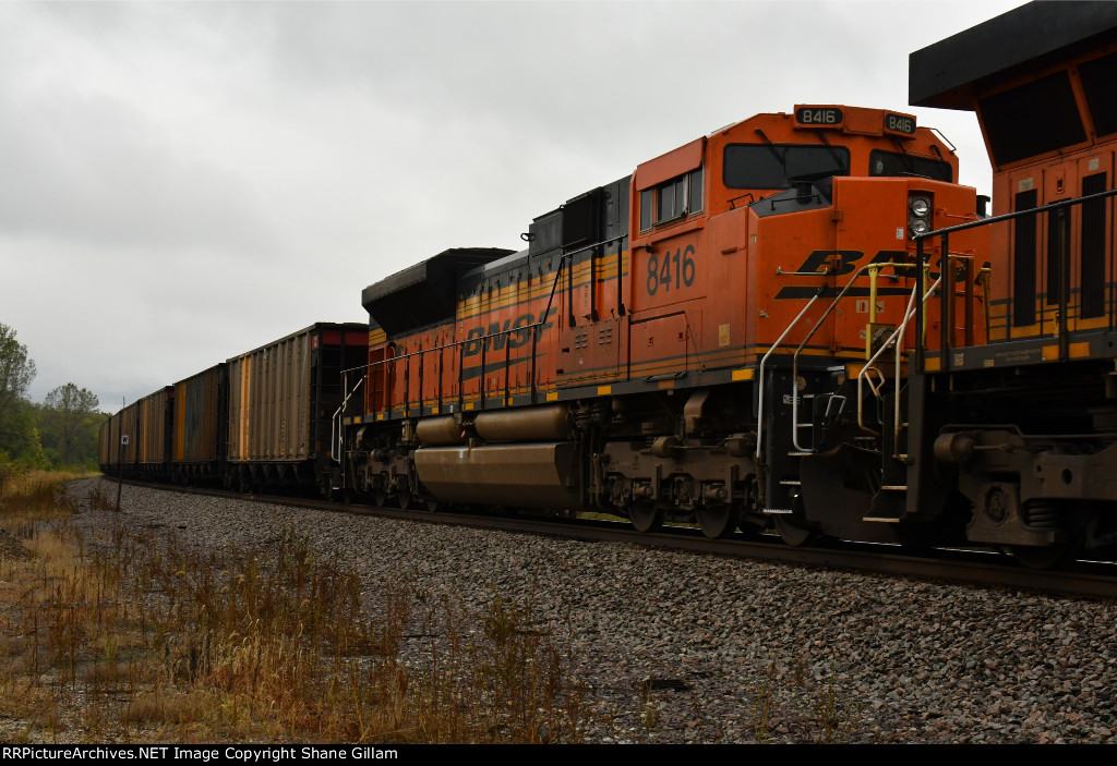BNSF 8416 Roster